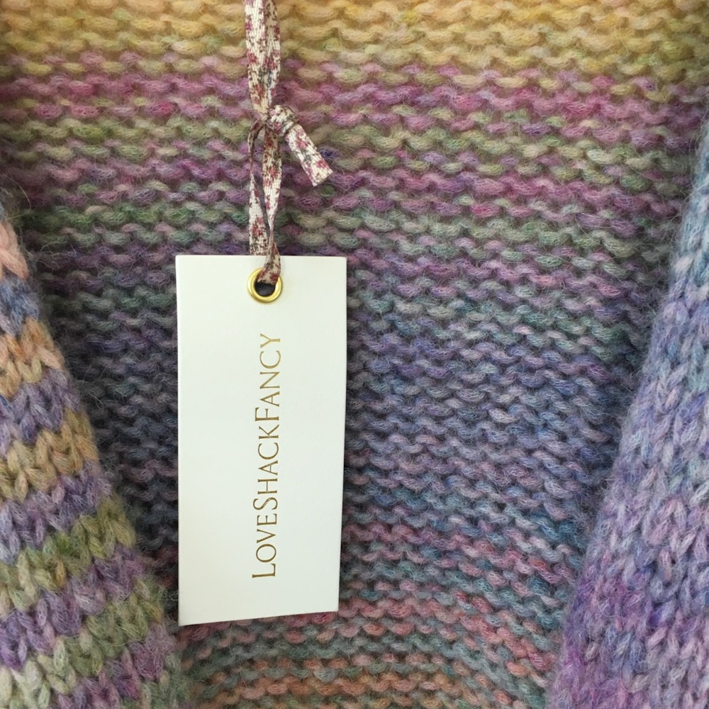 RARE Loveshackfancy Ombré Cardigan Sweater - Picture 15 of 16